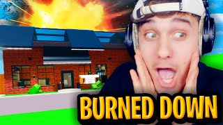 Calixo Burns His House Down 🌋🔥 shorts [upl. by Idid787]