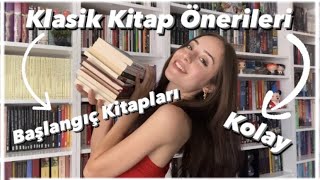 KOLAY KLASİK KİTAP ÖNERİLERİ 1 [upl. by Erskine]