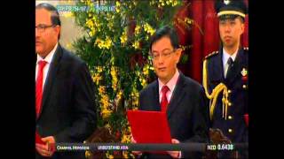 Swearingin of Cabinet Ministers Oct 1 [upl. by Eugenie467]