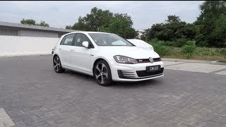 2013 Volkswagen Golf MK7 GTI StartUp and Full Vehicle Tour [upl. by Melita]