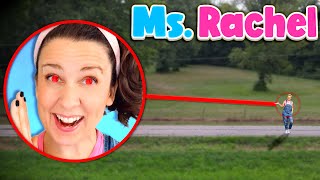 Drone Catches MS RACHEL IN REAL LIFE CURSED MS RACHEL [upl. by Jamilla]