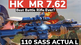 Best Battle Rifle Ever HK MR 762 How does it compare with the SR25 LMT MARS and Scar 17 [upl. by Anivahs631]