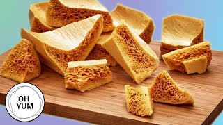 Professional Baker Teaches You How To Make HONEYCOMB [upl. by Jovitah190]