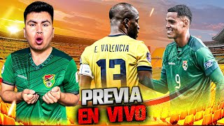 PREVIA 🔴ECUADOR VS BOLIVIA🔴EN VIVO⚽  ELIMINATORIAS CONMEBOL  Perfil KG  Fecha 11  Mundial 2026 [upl. by Bail]