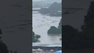 flood indrayani river heavyrain dengerous [upl. by Thaine]