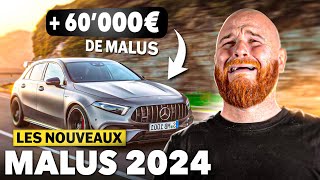 Lautomobile pour les RICHES  Malus 2024 [upl. by Leggat]