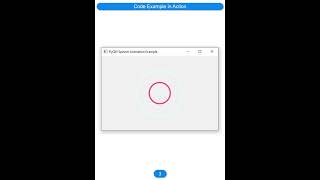 How to Create a Ripple Animation in PyQt [upl. by Ellerrad]