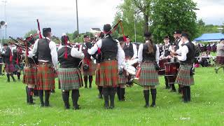 Grade 4B Tullylagan Pipe Band  Enniskillen 2024 [upl. by Phillipe325]