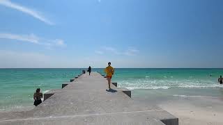 Coquina Beach Florida an amazing walk on the beach [upl. by Fabron762]