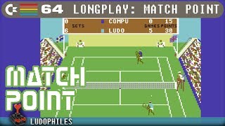 Match Point C64 Longplay 138 Full Playthrough  Walkthrough no commentary c64 retrogaming [upl. by Rol]