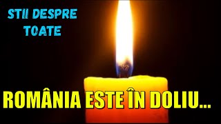 ROMÂNIA ESTE ÎN DOLIU A murit unul dintre primii parlamentari români de după Revoluție [upl. by Olegnaed]