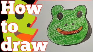 frog face drawing video [upl. by Lash729]