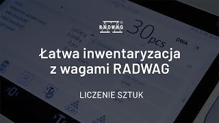 Łatwa inwentaryzacja z wagami RADWAG [upl. by Notlrak]