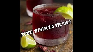 ZOBO  How To Make Zobo Drink  Healthy Sorrel Drink  HEALTHY ZOBO DRINK  Natural Nigerian Recipe [upl. by Tarsuss]