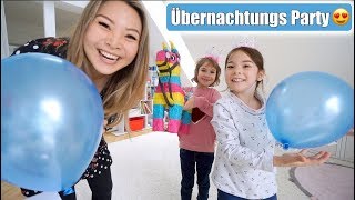 Claras Einweihungs Übernachtungsparty im neuen Kinderzimmer 😍 BFF zu Besuch VLOG  Mamiseelen [upl. by Novart573]