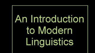 How to understand Modern Linguistics Elite English Learning Center Linguistics phonetics modern [upl. by Bradlee]