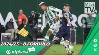 Ferencvárosi TC – Puskás Akadémia FC  30  00  OTP Bank Liga  8 forduló  MLSZTV [upl. by Reizarf920]