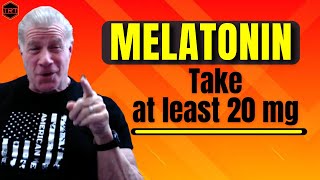 Why Everyone Should Take At Least 20mg of Melatonin [upl. by Ashly]