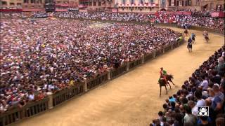 Palio di Siena 16 Agosto 2015 terza prova [upl. by Tate]