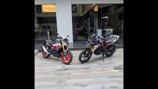 2020 BS6 BMW G 310 R walkaround India [upl. by Kriste]