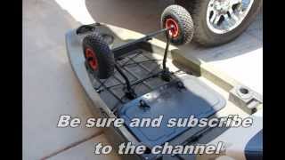 ASCEND SIT ON TOP KAYAK CART REVIEW [upl. by Liddy]