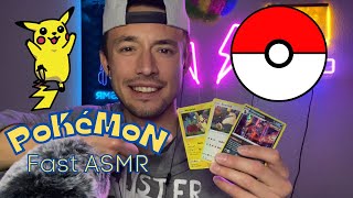 Pokémon Fast ASMR  UnboxingUnwrapping Pokémon Cards  Fast Random and Tingly [upl. by Atinna437]