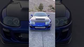 Blue Supra shorts supra mk4 [upl. by Ayotas]