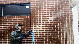 Brick Pressure Washing Training [upl. by Cuthbert373]