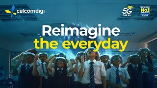 CelcomDigi  Reimagine the everyday with Malaysias Widest Fastest 4G amp 5G Network [upl. by Apfel]