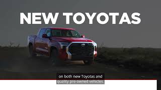 Now Is The Time to Buy at Headquarter Toyota  Select New 2024 Toyotas at 109mo [upl. by Delphinia]