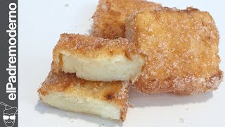 ¡LECHE FRITA Postre super Fácil [upl. by Gilroy]