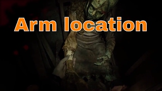 Resident Evil 7 Arm Location in old House 2nd floor Serum Puzzle guide [upl. by Cyna]