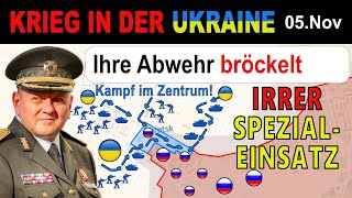 05NOVEMBER AUSGEBRANNT UND VERJAGT  Russen erleiden SCHWEREN RÜCKSCHLAG  UkraineKrieg [upl. by Jesselyn]