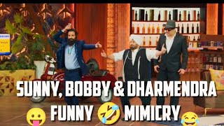 भज्जी पाजी funny moments in sunny Bobby Dharmendra  kapil sharma show Netflix comedy [upl. by Hallvard222]