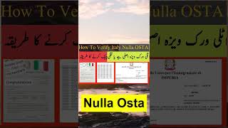 Italy Nulla Osta 2024 seasonal Work Visa appointment available [upl. by Hum591]