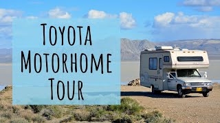 Toyota Motorhome tour [upl. by Curt]