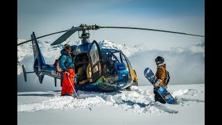 Heliskiing in Russia Sochi [upl. by Sidonia]