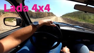 2018 Lada Urban Niva 83hp POV Test Drive  4x4 Vehicle [upl. by Ardrey]