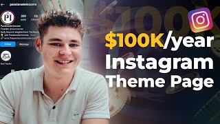 How Arnas Gintalas Makes 10000 Per Month with Instagram Theme Pages [upl. by Maurits]