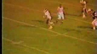 Jason Karnes 99 yard run Du Quoin vs Chester 92 [upl. by Birdt219]