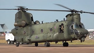 Impressive CH47 Chinook Helicopter Startup and Takeof [upl. by Arnon]