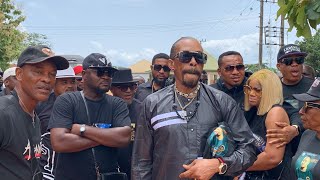 HANKS ANUKU ACTORS AGN MEMBERS ARRIVE JNR POPE’S FUNERAL SERVICE IN UKEHE [upl. by Aseyt]