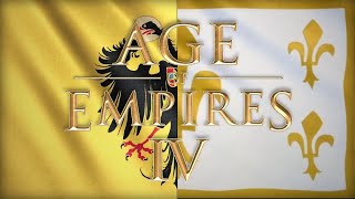 coRe Holy Roman Empire vs UGLYCAT Baltune Jeanne dArc  Age of Empires 4 Replay [upl. by Refinej]