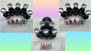 Pr from madamglamofficial 5New cat eye polish’s and clear builder gel 😍😍😍 fypviral fypage [upl. by Guenna]