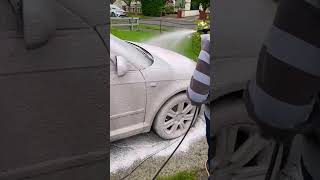 Car Snow Foam Short Purple automobile carcleaning carcare detailing carcraftautodetailing diy [upl. by Thatcher353]