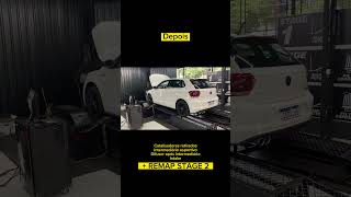 Polo 16 MSI com remap stage 2 no dinamômetro 🔥 shorts [upl. by Lolande411]