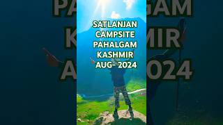 SATLANJAN CAMPSITE trekking2024 himalayas mountains alpinelake nature alpinevalley travel [upl. by Anelad227]