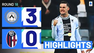 UDINESEBOLOGNA 30  HIGHLIGHTS  Udinese tear Bologna apart  Serie A 202324 [upl. by Sanferd180]