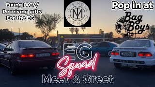 We fix our B16 idle issue receive gifts for the EG and attend a EG squad CPT meet and greet 🇿🇦🏎️🏁 [upl. by Nnad]