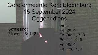 15 September 2024  Oggenddiens [upl. by Rimat]